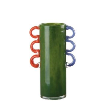 Vaso alto verde