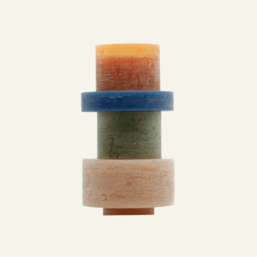 Candela impilabile 4 pz. Earth