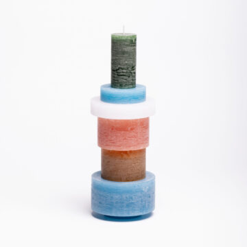 Candela impilabile 6 pz. Multicolor